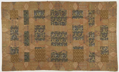 Robe de moine bouddhiste, kesa, période Edo